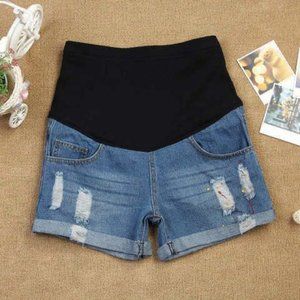 Maternity Denim Shorts